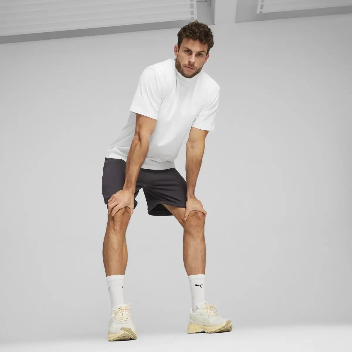 PUMA MMQ Tee Beyaz Erkek T-Shirt