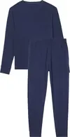 Calvin Klein L/S JOGGER SET Erkek Lacivert Eşofman Takımı