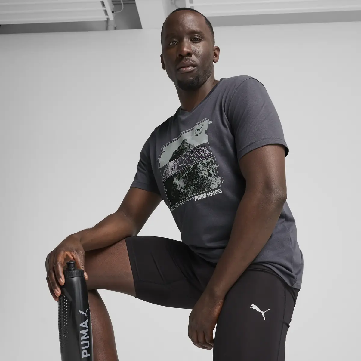 Puma GRAPHICS SEASONS UNISEX TEE Erkek T-Shirt & Polo