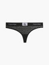 Calvin Klein MODERN THONG Kadın Siyah Tanga