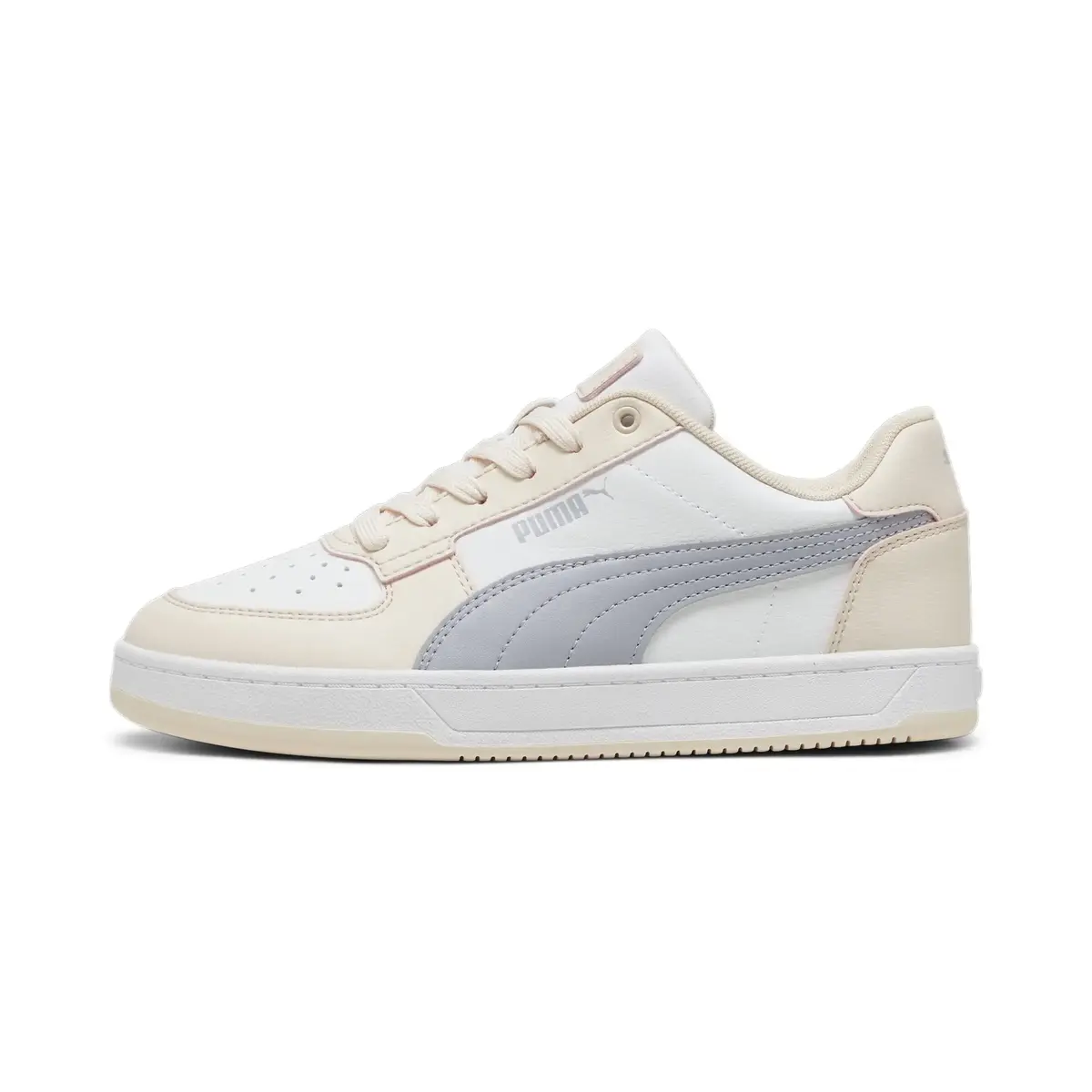 Puma Caven 2.0 Beyaz-Bej Kadın Günlük Spor Ayakkabı