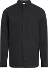 Calvin Klein LINEN COTTON REGULAR, BEH Siyah Erkek Gömlek