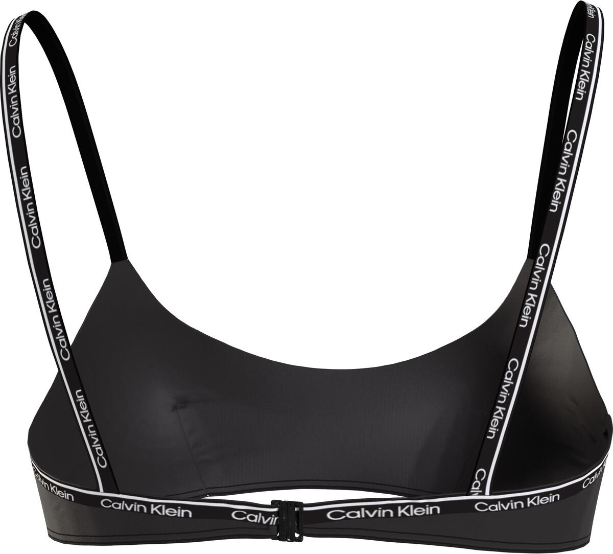 Calvin Klein BRALETTE-RP Kadın Siyah Bikini Üstü