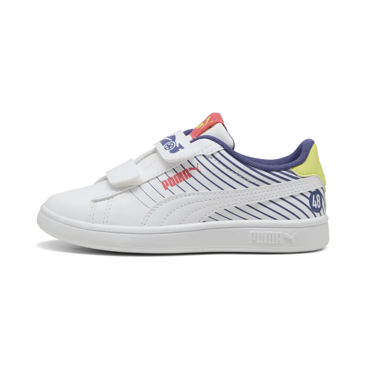 Puma Smash 3.0Poised2raceVPS Beyaz Unisex Spor Ayakkabı & Sneaker