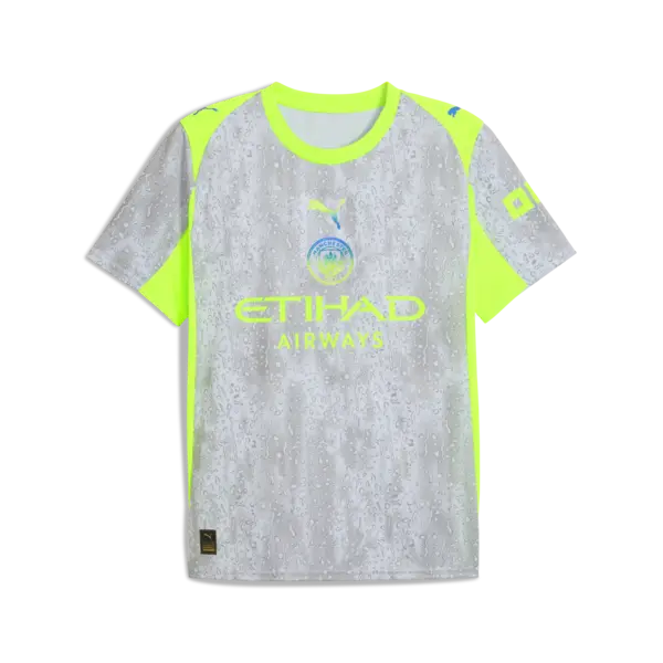 Puma MCFC 3rd Jersey Replica Gri Erkek Forma