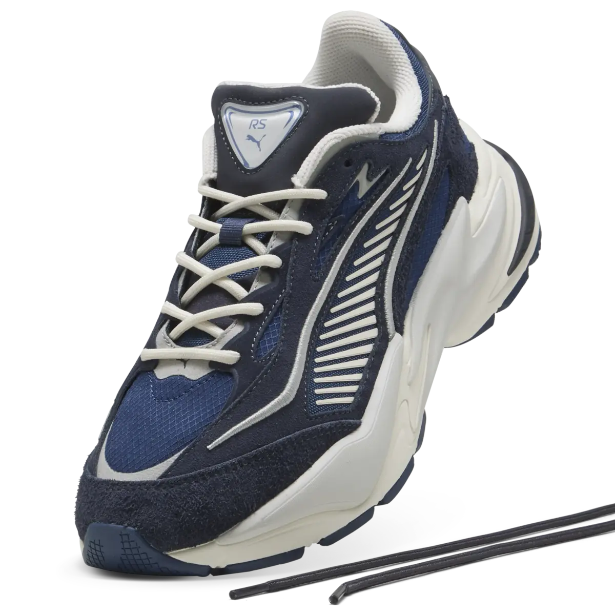 Puma RS Surge Hairy Suede Lacivert Erkek Spor Ayakkabı