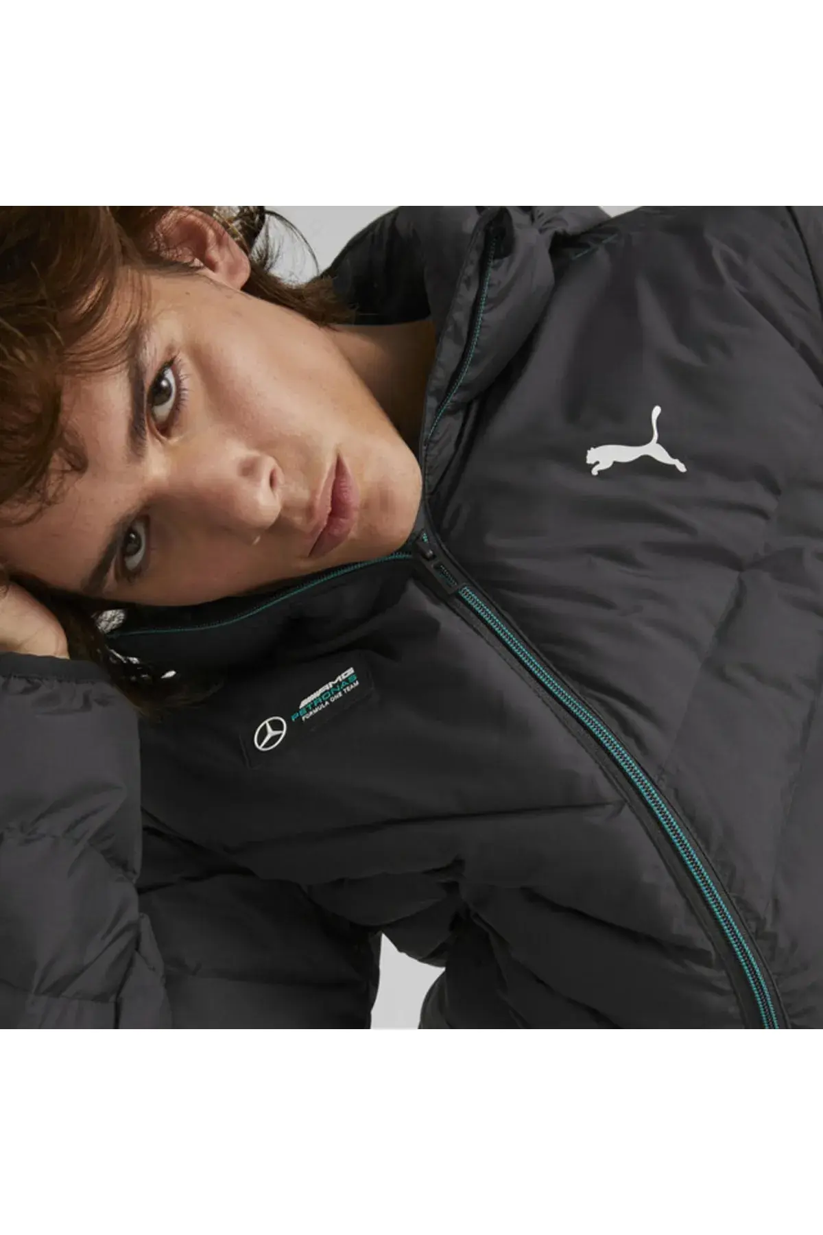Puma Mapf1 Mt7 Ecolite Down Jacket Siyah Erkek Mont