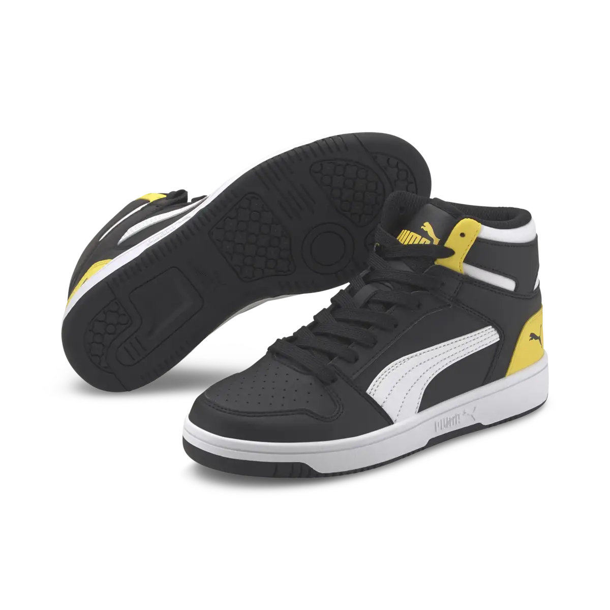 Puma Rebound Layup SL Jr Siyah Erkek Çocuk Spor Ayakkabı
