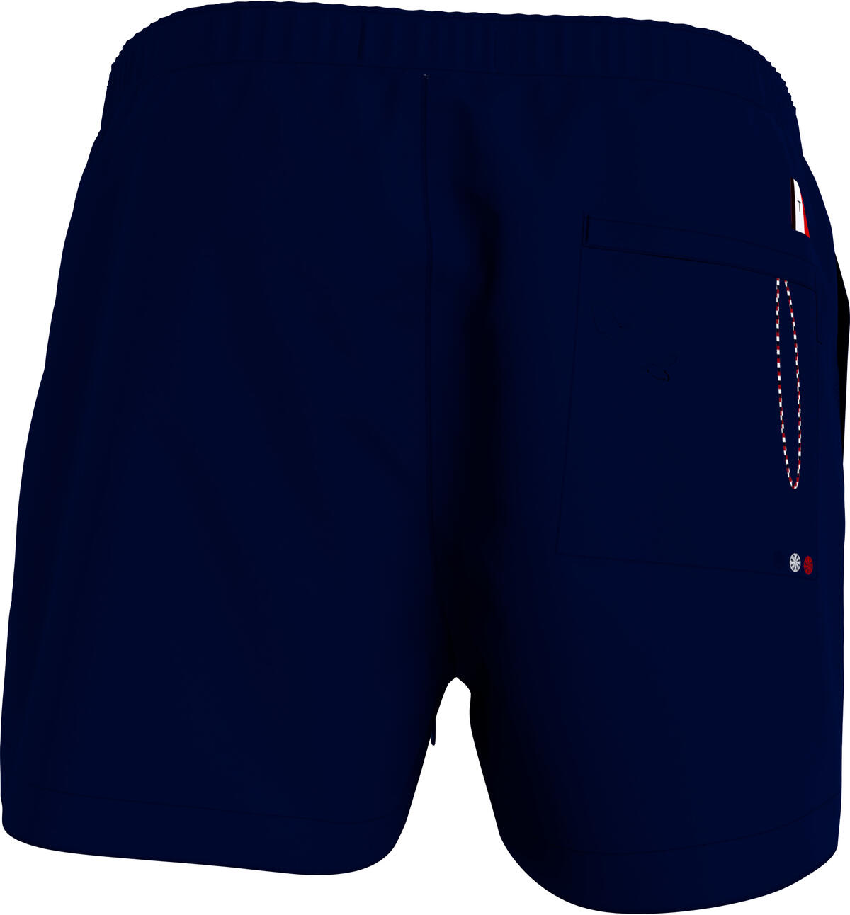 Tommy Hilfiger MEDIUM DRAWSTRING Erkek Siyah Deniz Şortu