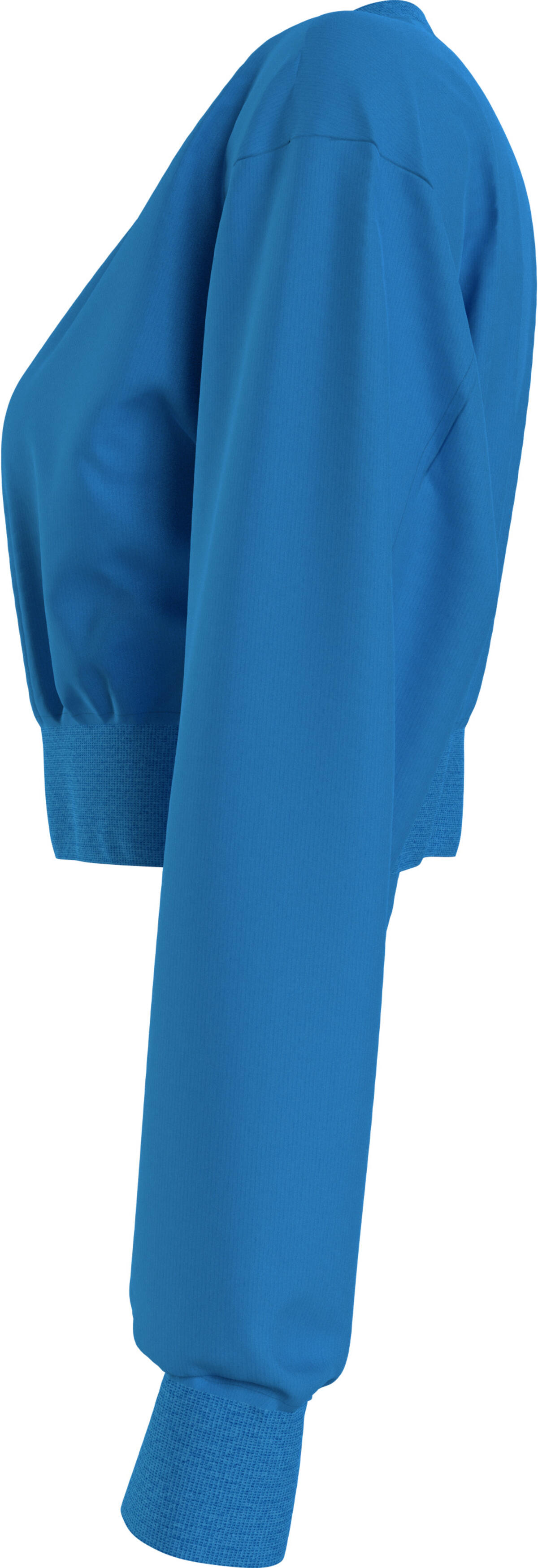 Calvin Klein L/S SWEATSHIRT Kadın Mavi Sweatshirt