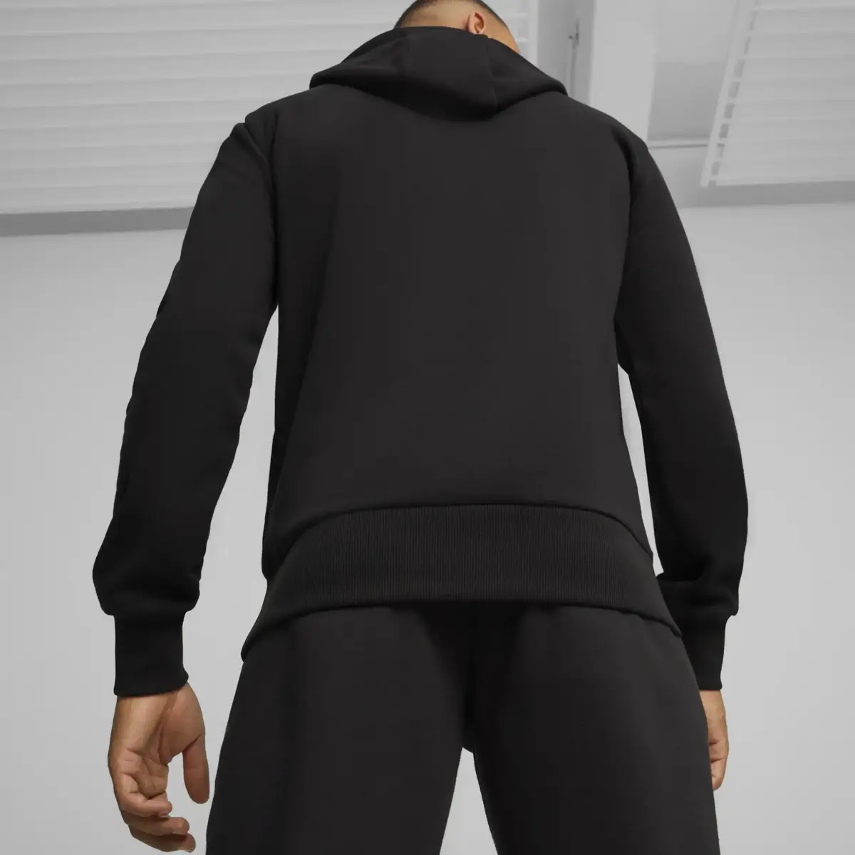 Puma Graphic Booster Hoodie Erkek Siyah Hoodie
