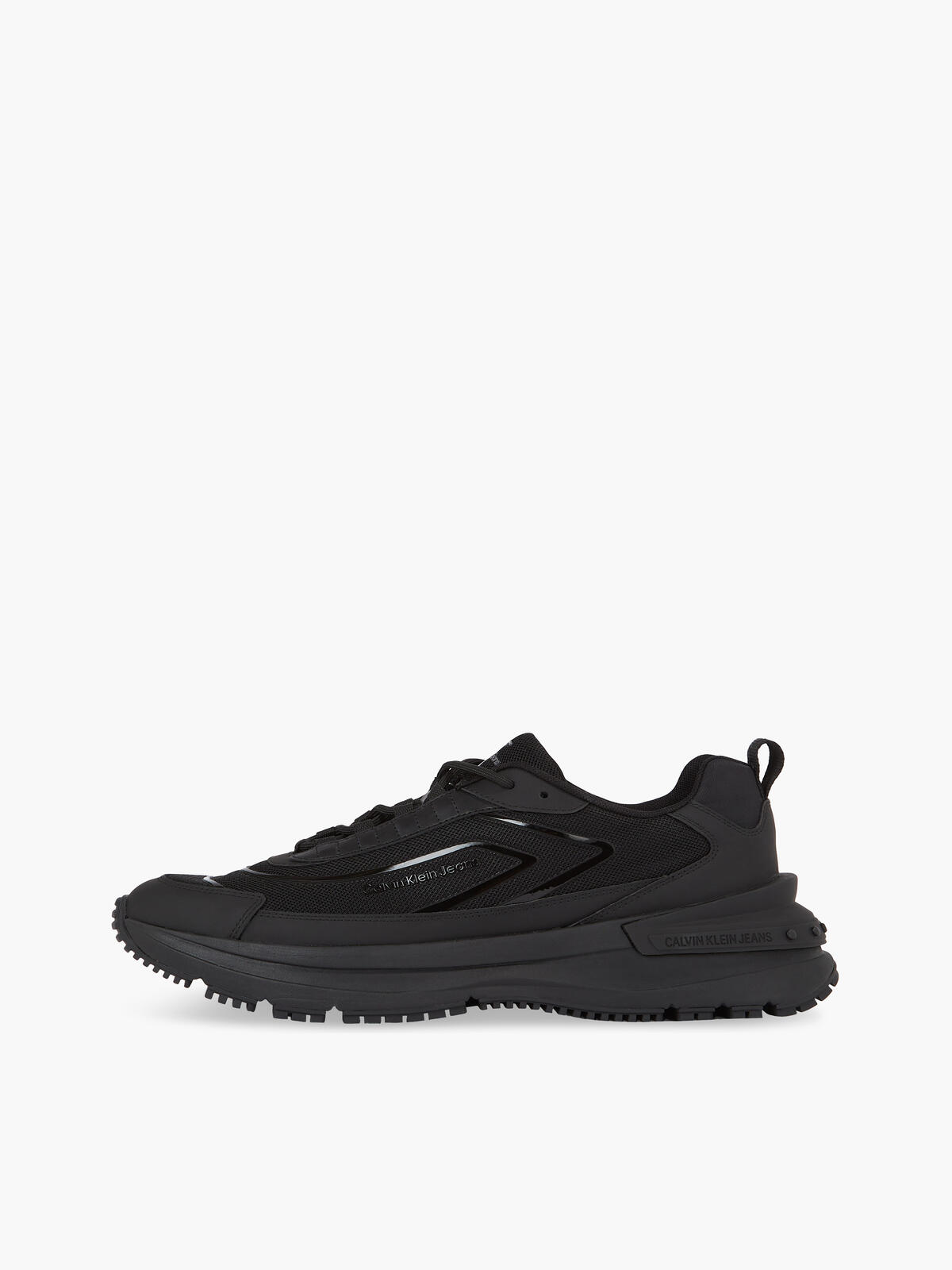Calvin Klein CHUNKY RUNNER LOW LA Erkek Siyah Günlük Spor Ayakkabı