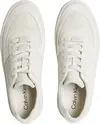Calvin Klein VULC LACE UP - MONO, 0HM Beyaz Kadın Spor Ayakkabı & Sneaker