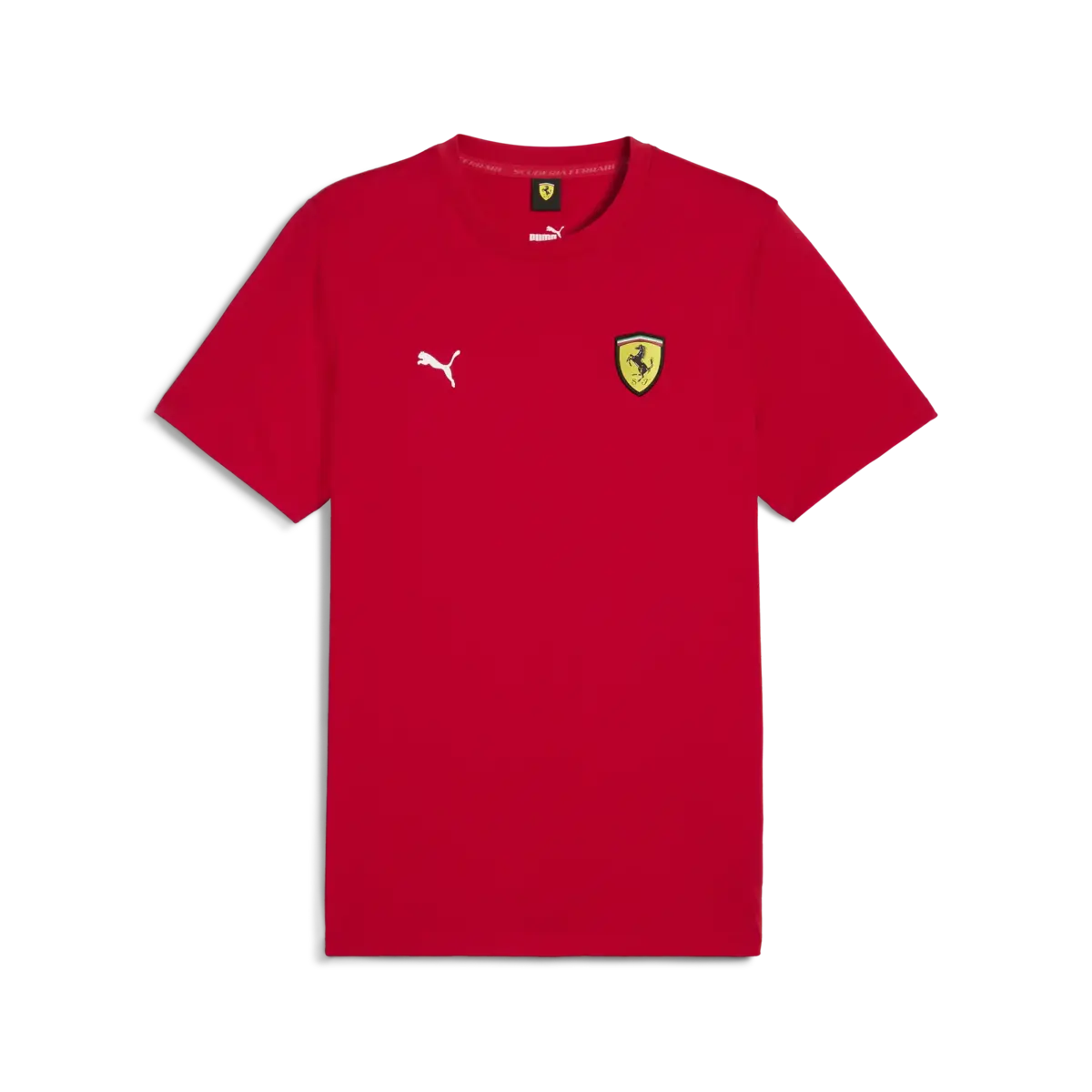 Puma Ferrari Race Clr Shield Tee Kırmızı Erkek T-Shirt