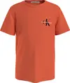 Calvin Klein CHEST MONOGRAM TOP Erkek Turuncu T-Shirt