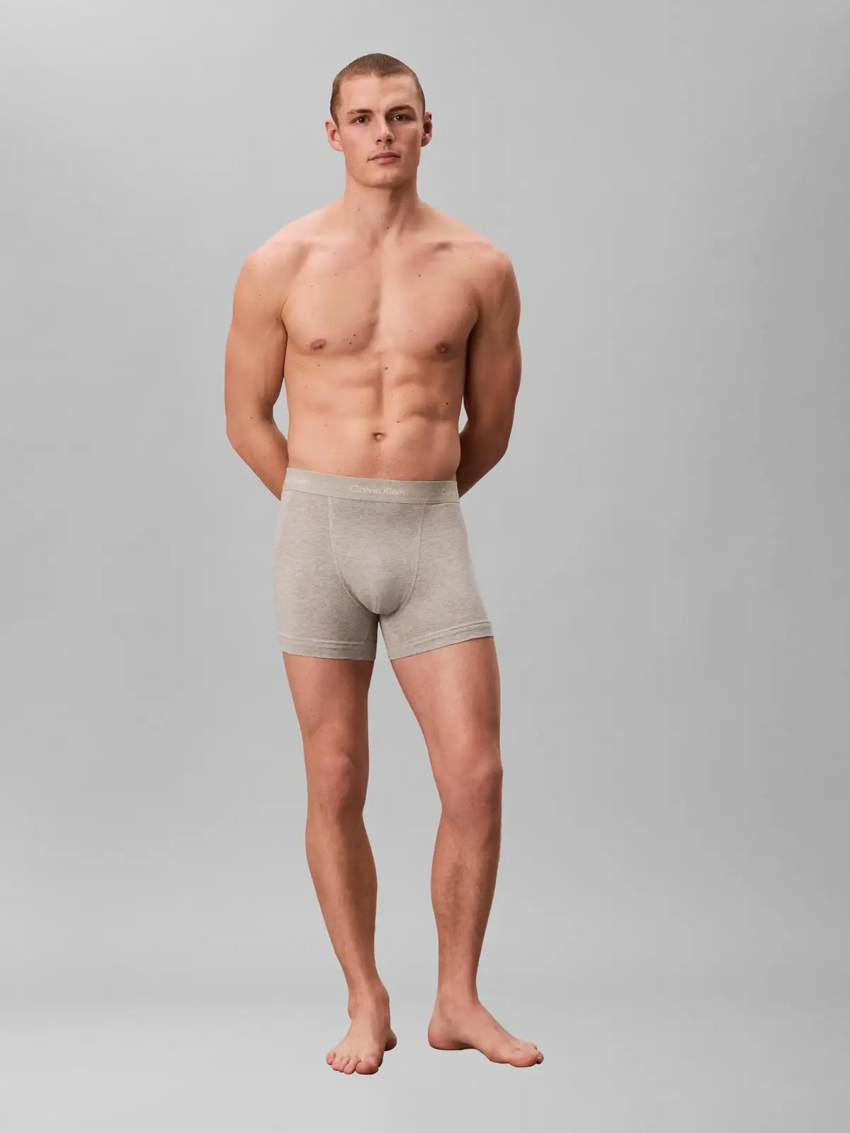 Calvin Klein Trunk 3pk Gri 3lü Boxer Set