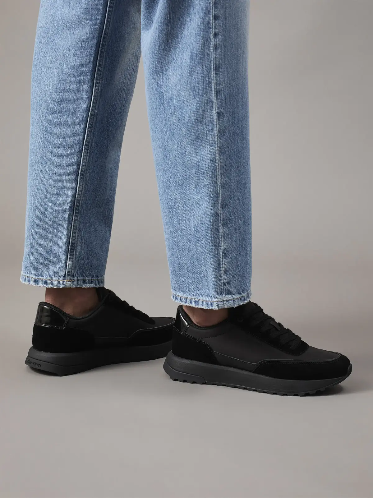 Calvin Klein LOW TOP LACE UP REPR, 0GJ Siyah Erkek Spor Ayakkabı & Sneaker