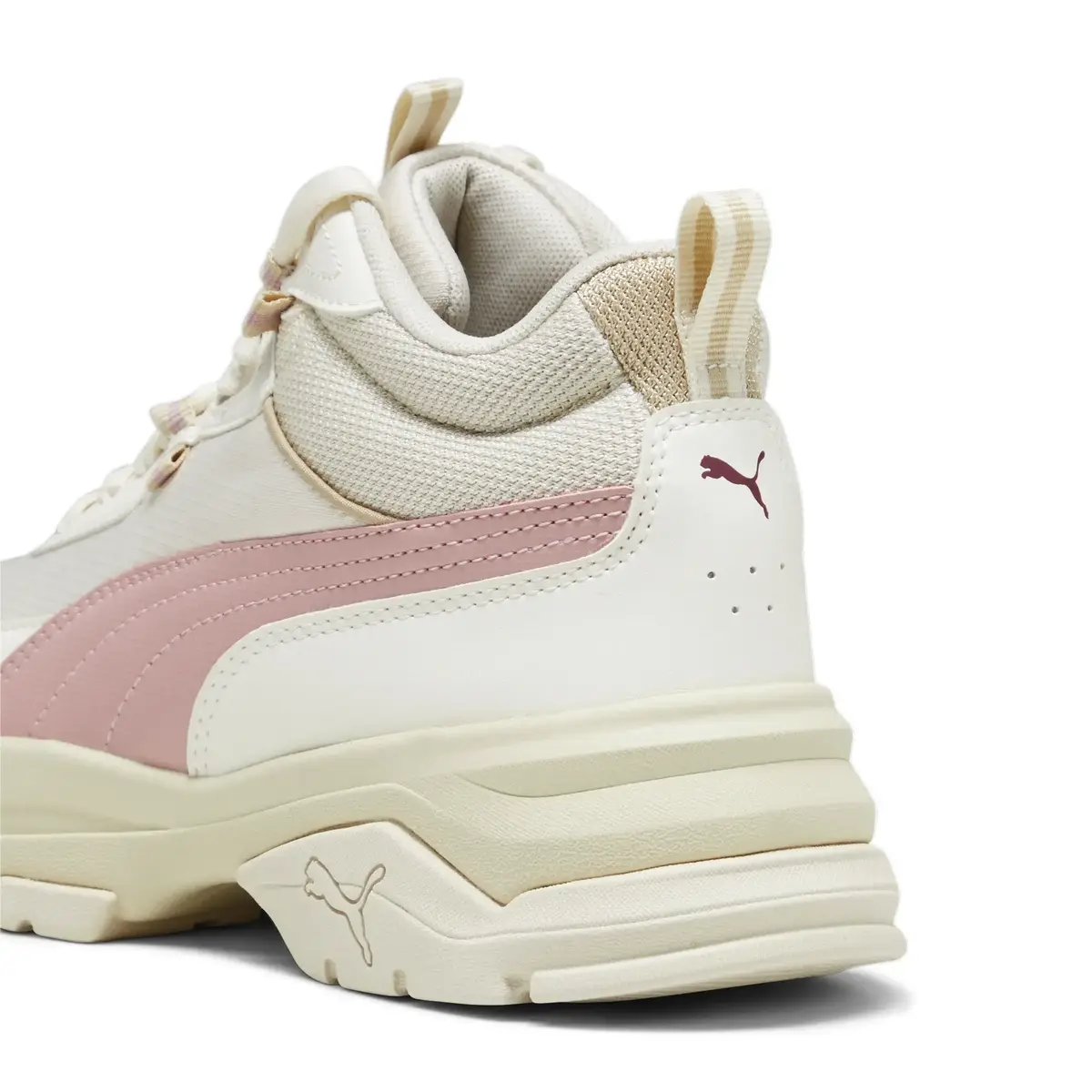 Puma Cassia Via Mid Bej Kadın Bilekli Günlük Spor Ayakkabı