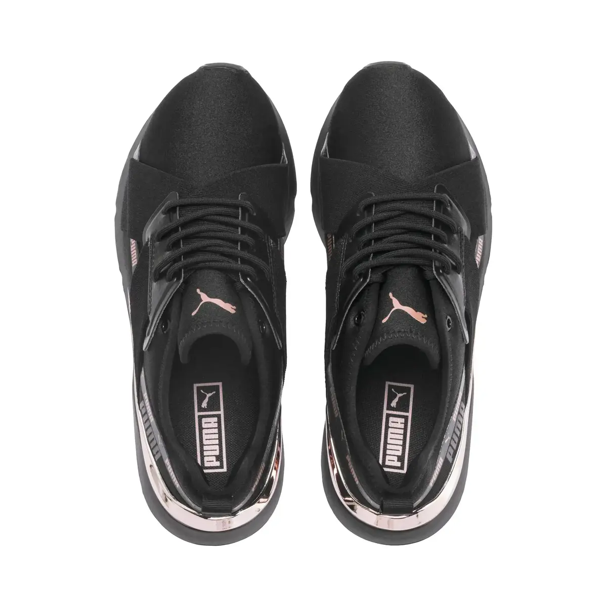 Puma Muse X-2 Metallic Wn S Siyah Kadın Günlük Spor Ayakkabı