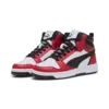 Puma Rebound V6 Mid Jr Kırmızı Sİyah Genç Spor Ayakkabı