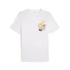 Puma GRAPHICS Icon Tee Beyaz Erkek T-Shirt