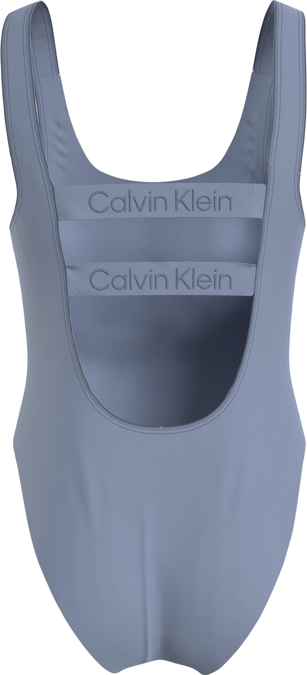 Calvin Klein ONE PIECE Kadın Mavi Mayo