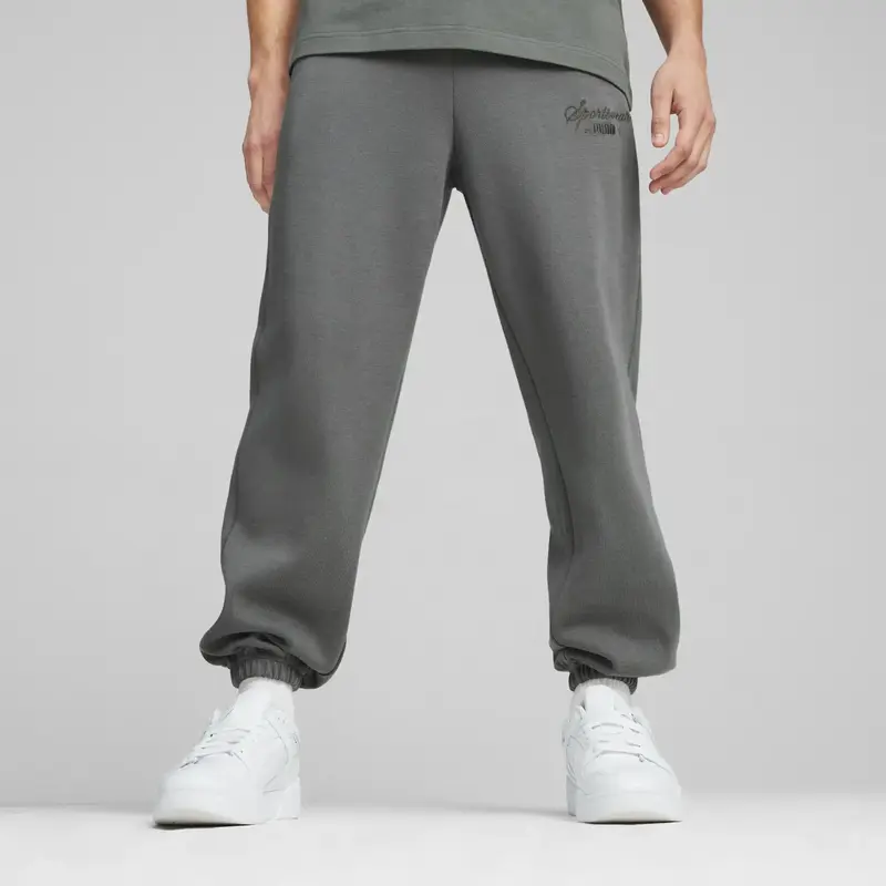 PUMA CLASSICS+ Sweatpants Gri Erkek Eşofman Altı