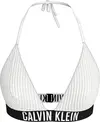 Calvin Klein TRIANGLE-RP, YAA Beyaz Kadın Bikini Üstü