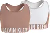 Calvin Klein 2PK BRALETTE Kadın Pembe Bralet