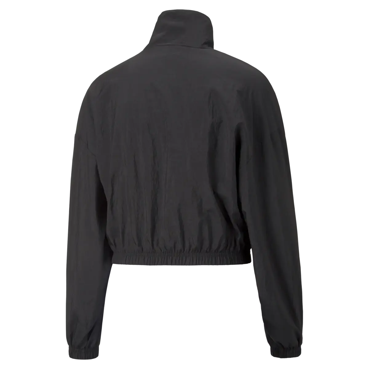 Puma Dare To Woven Cropped Track Jacket Siyah Kadın Fermuarlı Sweatshirt