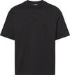 Calvin Klein SS HI LOW EMB 16S JERSEY CN TEE Siyah Erkek T-Shirt