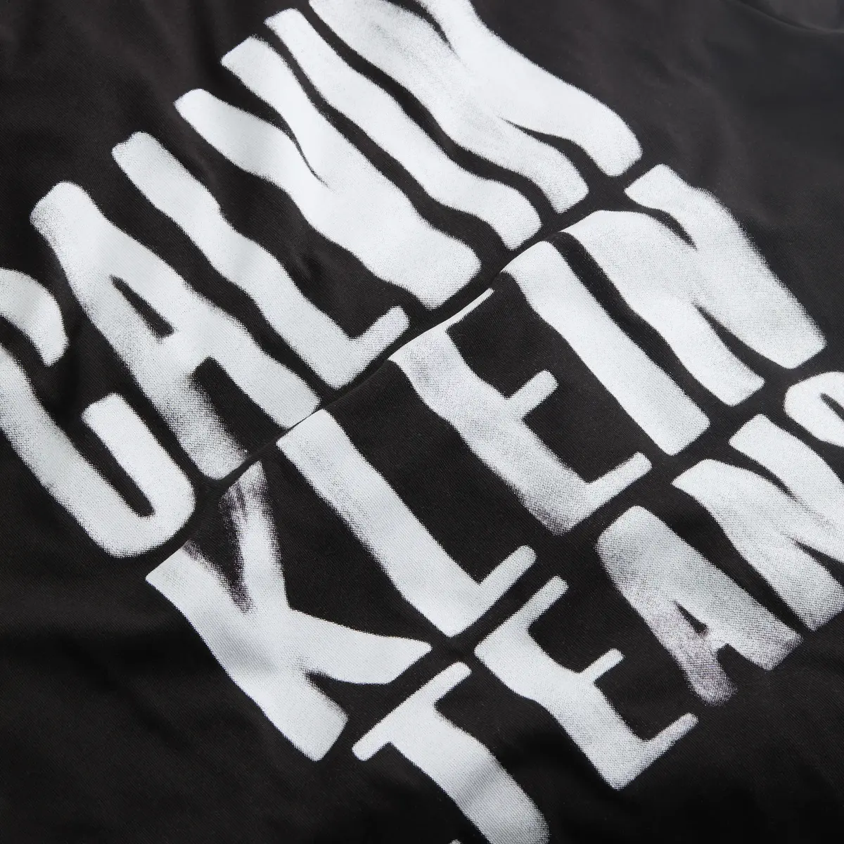 Calvin Klein PAINTED CALVIN KLEIN, BEH Siyah Erkek T-Shirt & Polo