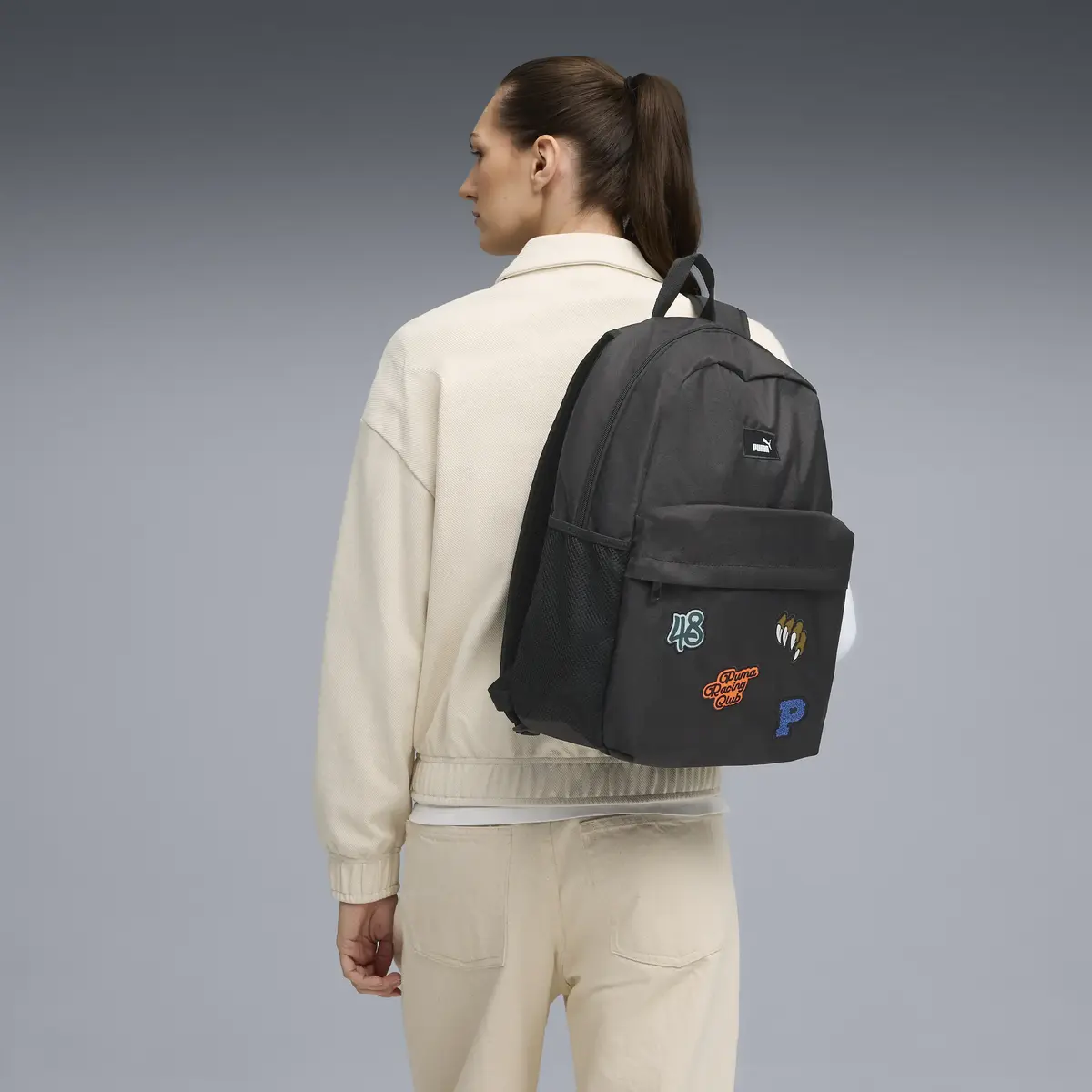 PUMA PHASE PATCH Backpack Siyah Unisex Sırt Çantası