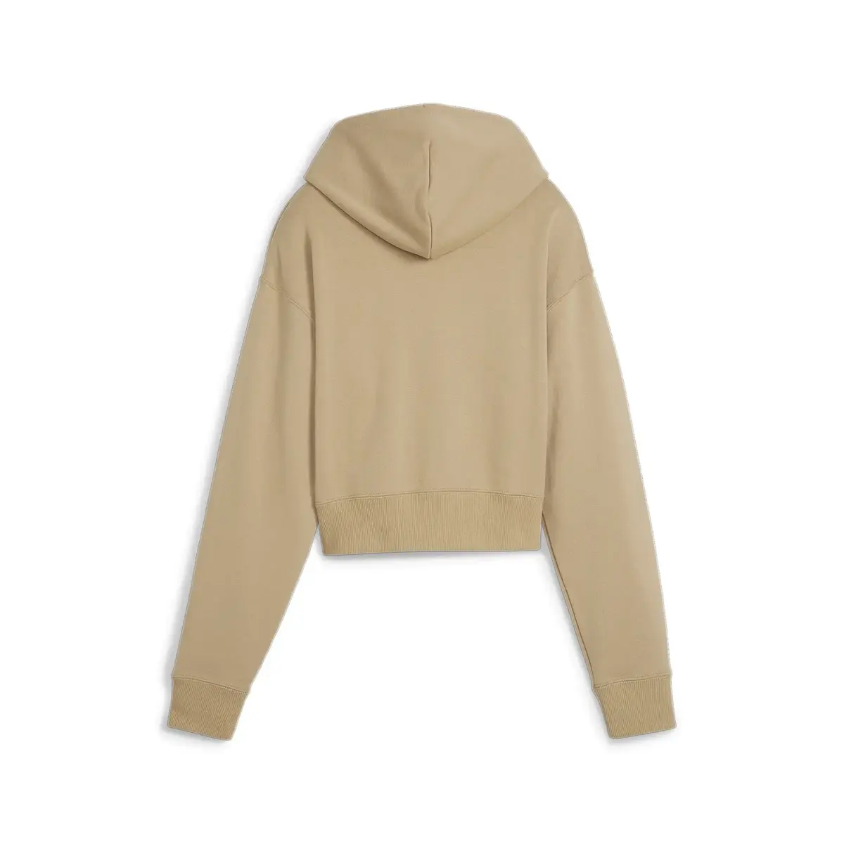 Puma BETTER CLASSICS Cropped Hoodie TR Açık Kahve Kadın Sweatshirt