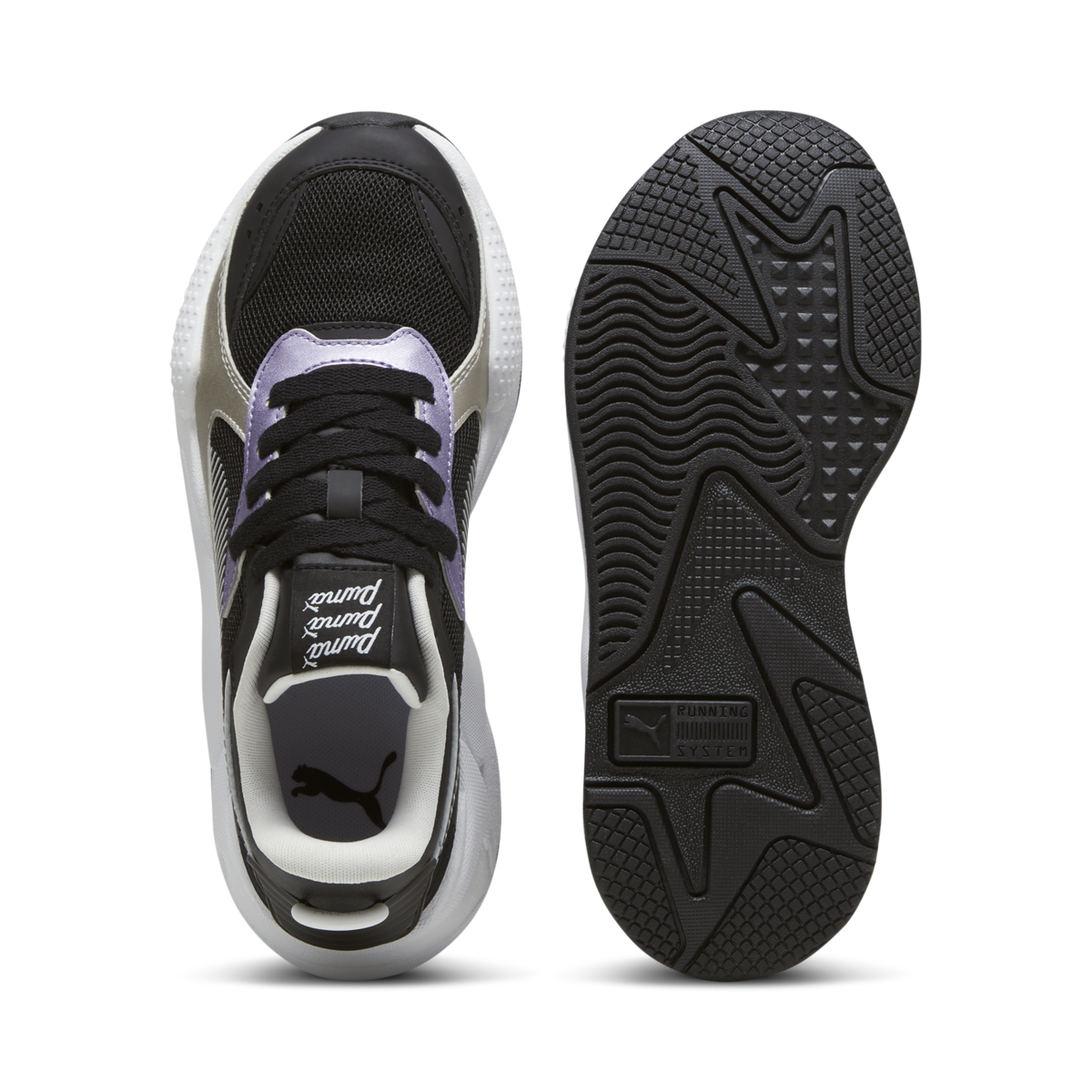 Puma RS-X Glow-Up Wns Siyah Kadın Günlük Spor Ayakkabı