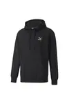 Puma Classics Small Logo Hoodie FL Siyah Erkek Hoodie