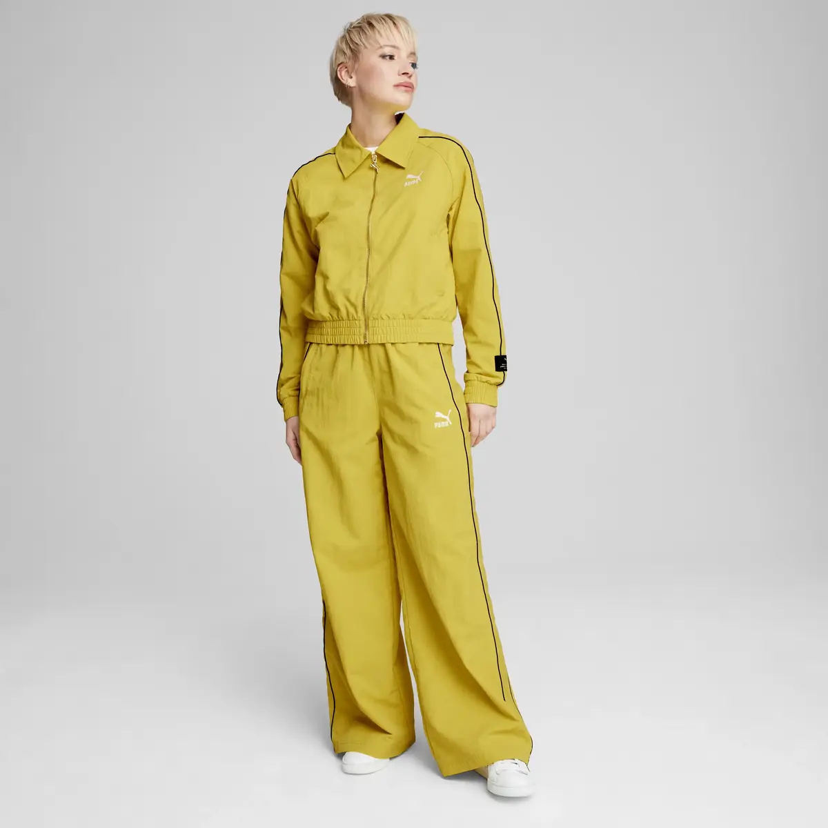 Puma T7 Track Jacket Turuncu Kadın Sweatshirt