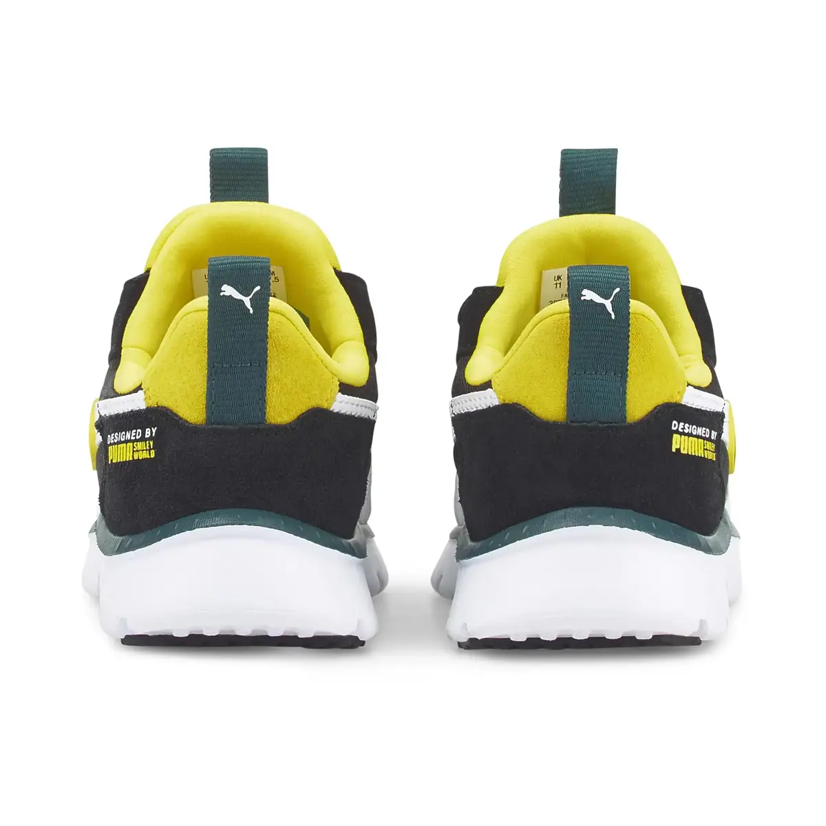 Puma Wr Flex Slip On Smıleyworld Ps Siyah Çocuk Çocuk Günlük Spor Ayakkabı