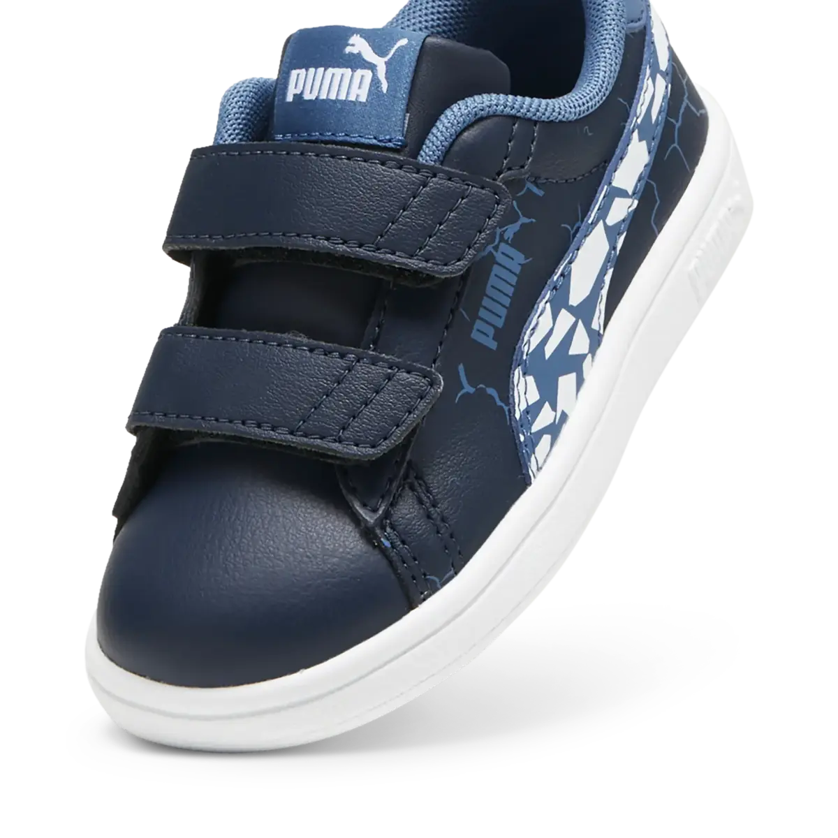Puma Smash3.0LIcyMonsterVInf Lacivert Bebek/Çocuk Spor Ayakkabı
