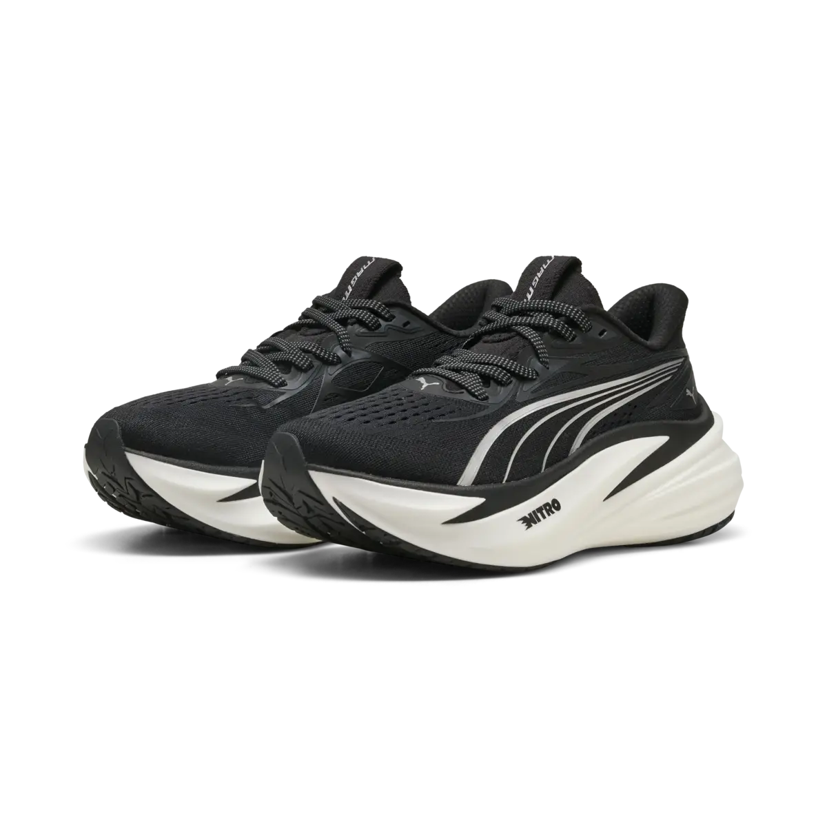 PUMA MagMax NITRO 2 Wns Siyah Kadın Yürüyüş ve Koşu Ayakkabısı