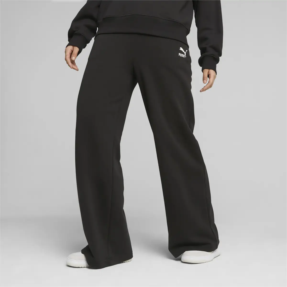 Puma CLASSICS Relaxed Sweatpants Siyah Kadın Eşofman Altı