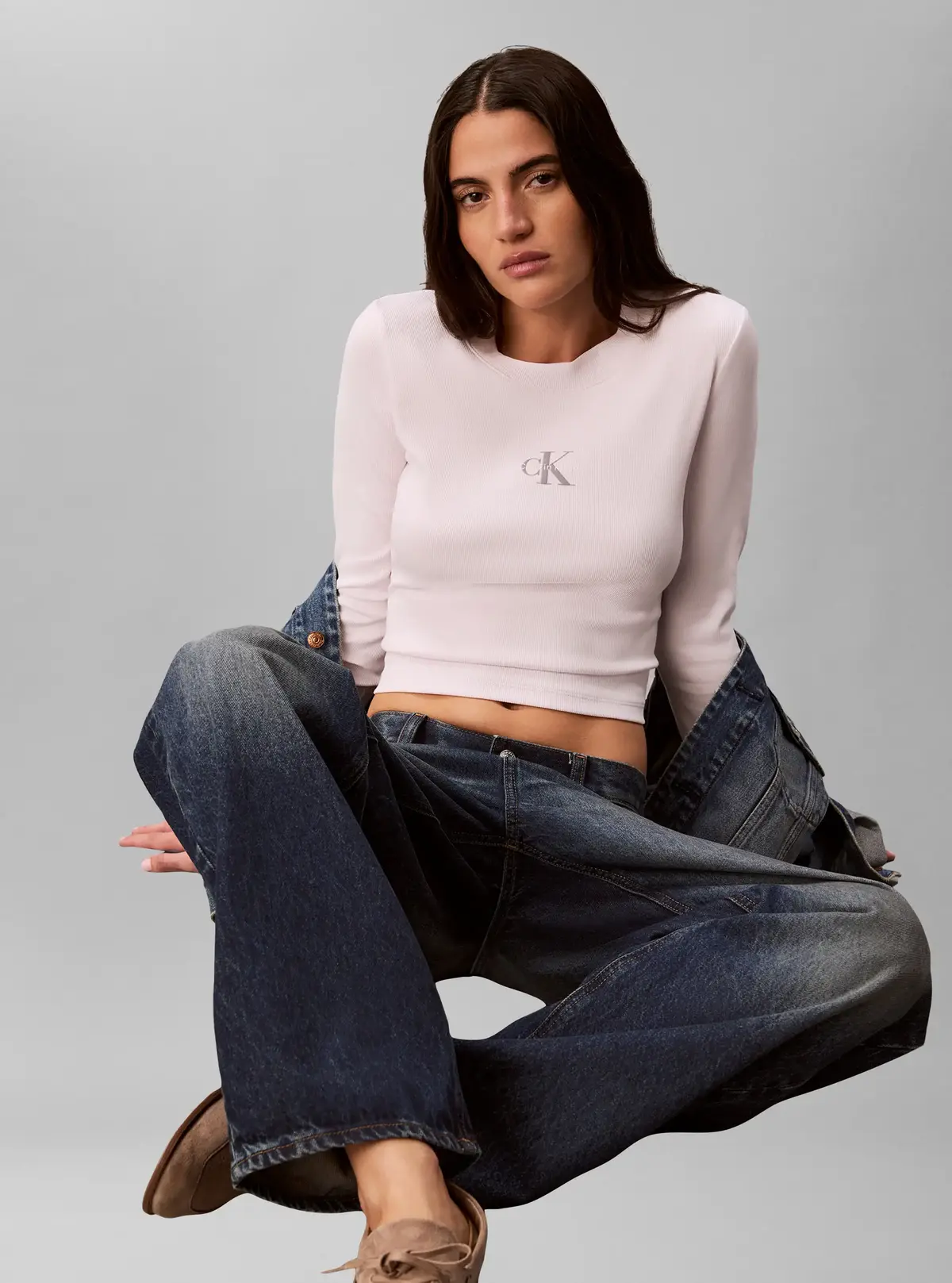 LS MONOLOGO BABY TEE, 3FS
