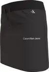 Calvin Klein CKJ LOGO SKIRT Kadın Siyah Etek