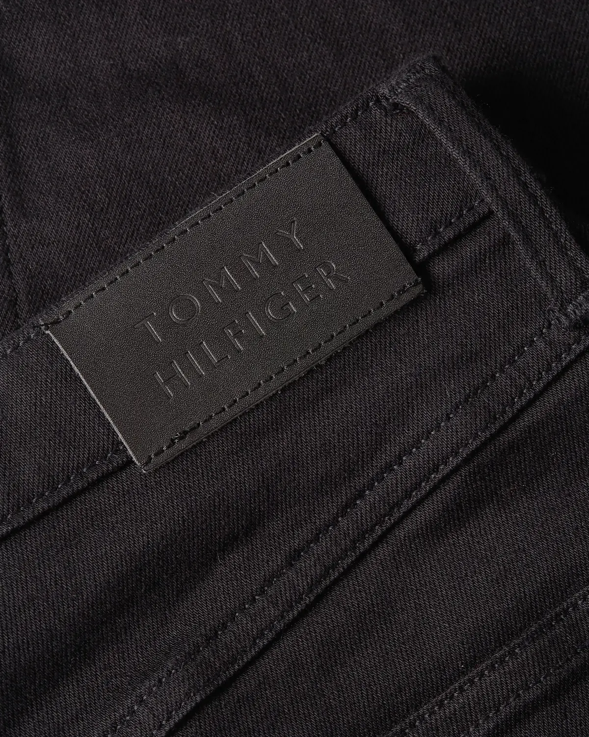 Tommy Hilfiger NEW CLASSIC STRGTH H Kadın Siyah Kot Pantolon