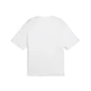 PUMA WARDROBE ESS Oversized Tee Beyaz Erkek T-Shirt