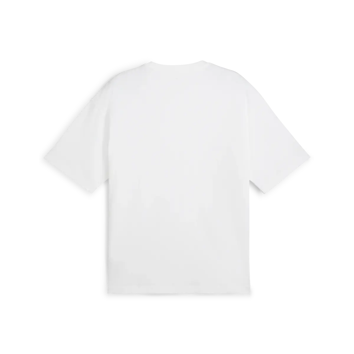 PUMA WARDROBE ESS Oversized Tee Beyaz Erkek T-Shirt