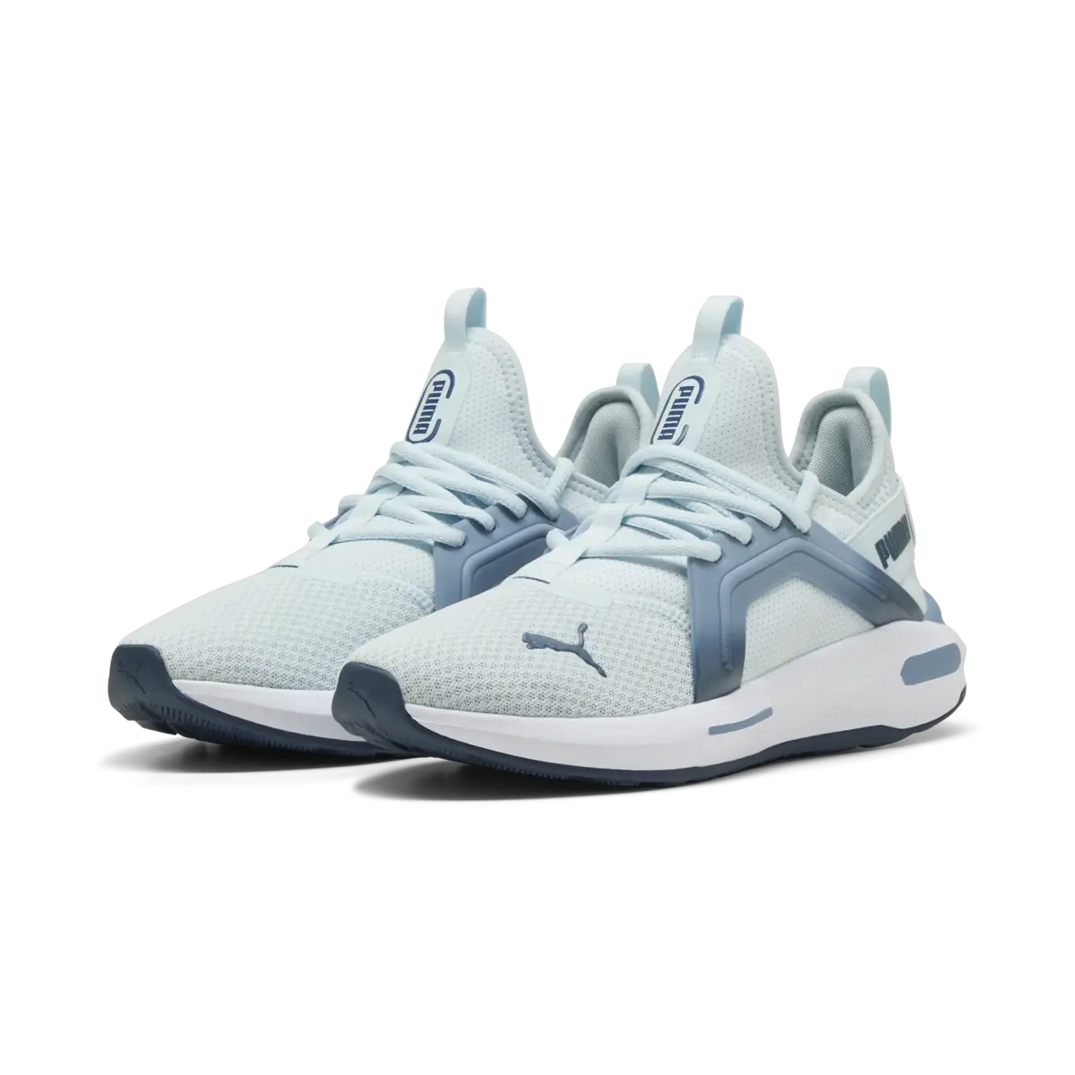 Puma Softride Enzo 5 Metallic Wn Mavi Kadın Yürüyüş ve Koşu Ayakkabısı