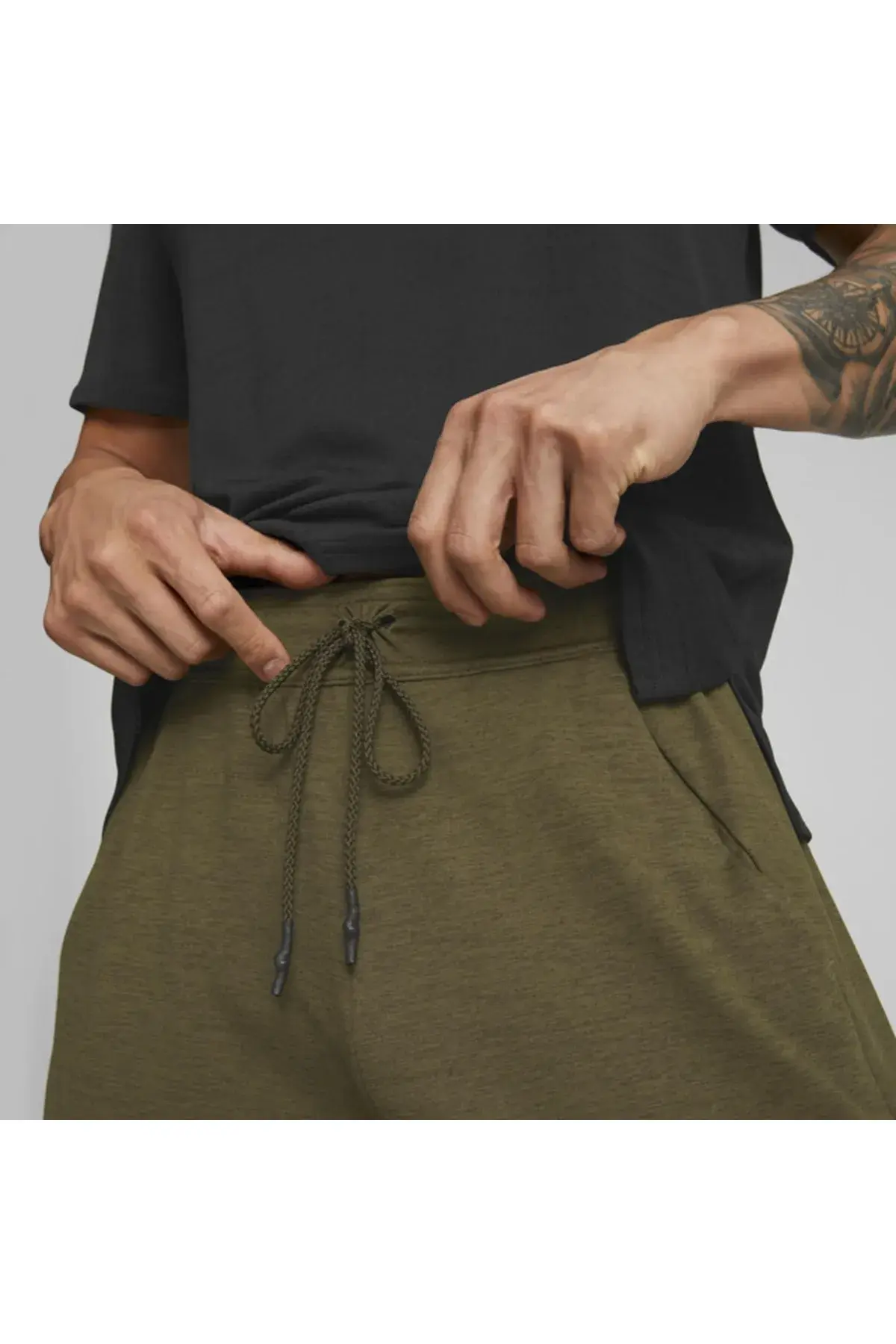 Puma Traın Q4 Cloudspun Pant Haki Erkek Spor Performans Eşofman Altı