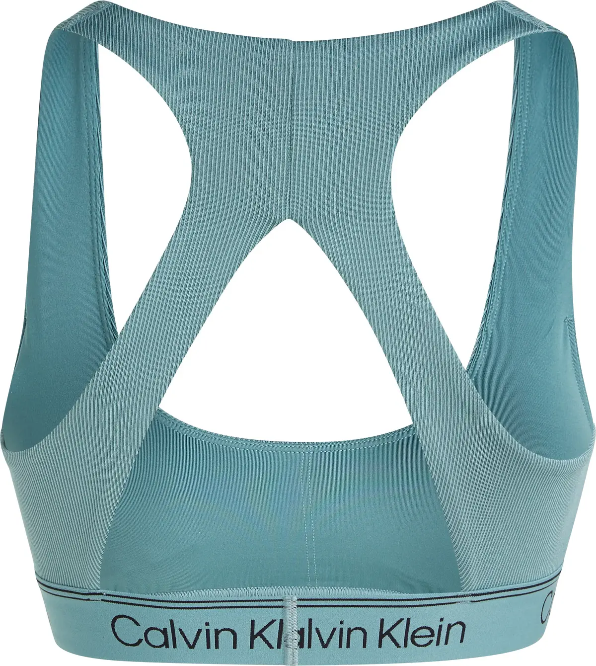 Calvin Klein HYBRID - Medium Supp Kadın Yeşil Spor Sütyeni