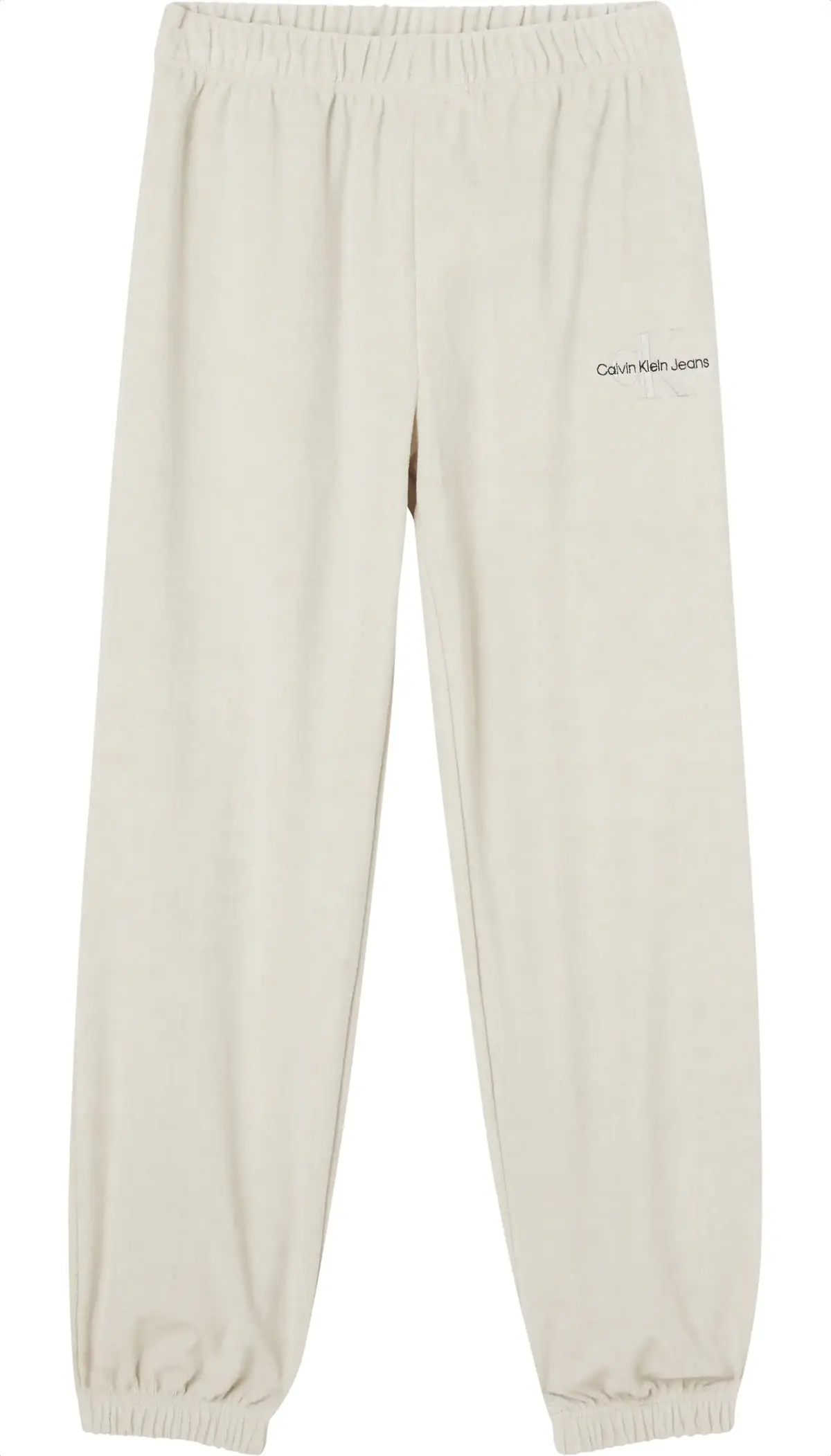 Calvin Klein MONOGRAM TOWELLING J Kadın Krem Eşofman Altı